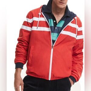 Brooks Brothers Reversible Water-Repellent Zip Hoodie Size S